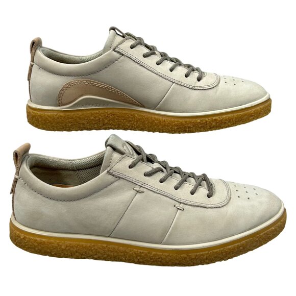 Ecco Shoes - Ecco Women's Crepetray Suede Nubuck Leather Sneaker Shoes Size 6
